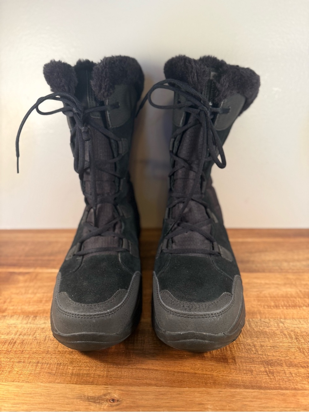 Columbia Ice Maiden II Waterproof Winter Boots Black Size 10